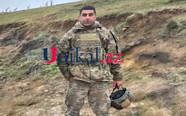 Ağır qəzada ölən şəxs hərbçi imiş - Foto