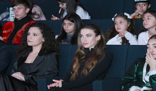 Prezidentin gəlini müəllifi olduğu layihəni təqdim etdi - Foto