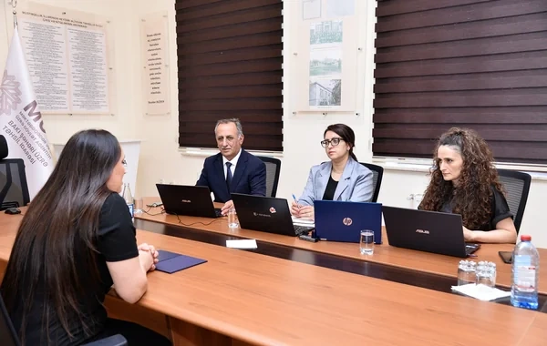 Direktor vəzifəsinə işə qəbul müsabiqəsinin müsahibə mərhələsi keçirilir - FOTO