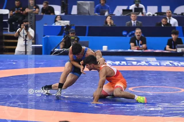 Orxan Həbibli dünya çempionatının bürünc medalını qazanıb - FOTO