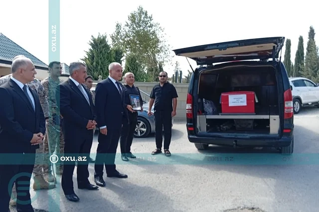 Birinci Qarabağ müharibəsi zamanı itkin düşmüş şəhid Akif Qurbanov dəfn olundu - FOTO - VİDEO