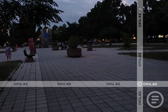 Şabranın Qurtuluş parkında acınacaqlı vəziyyət: "İşıqlandırma, su sistemləri işləmir" - FOTO - VİDEO