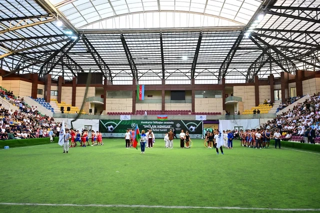 Azərbaycan Həmkarlar İttifaqları Konfederasiyasının təşkilatçılığı ilə keçirilən minifutbol turniri başa çatıb