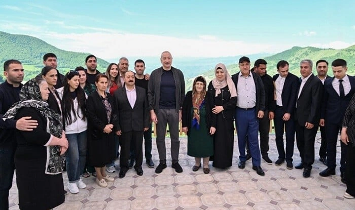 Prezident Şuşaya səfəri ilə bağlı videoçarx paylaşdı