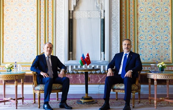 Ceyhun Bayramov Hakan Fidanla görüşdü