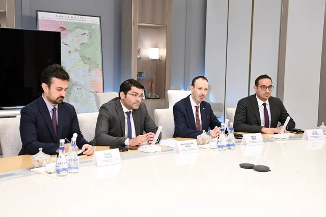 SOCAR-ın prezidenti TPAO şirkətinin nümayəndə heyəti ilə görüşüb - FOTO