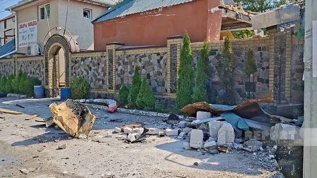 Rusiyanın Kiyevə hücumu nəticəsində azərbaycanlıya məxsus restoran dağılıb - FOTO