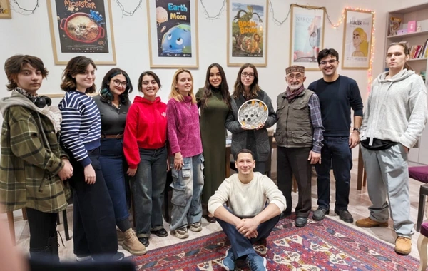 Leyla Əliyeva "ANİMAFİLM Studio"nun qonağı olub