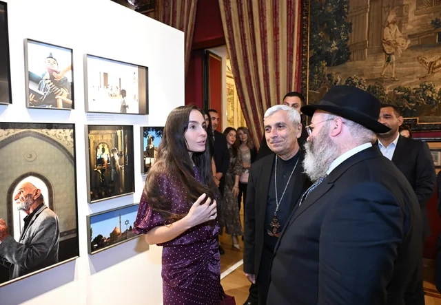 Leyla Əliyeva Romada "Harmoniya" sənədli filminin təqdimatında iştirak edib - FOTO