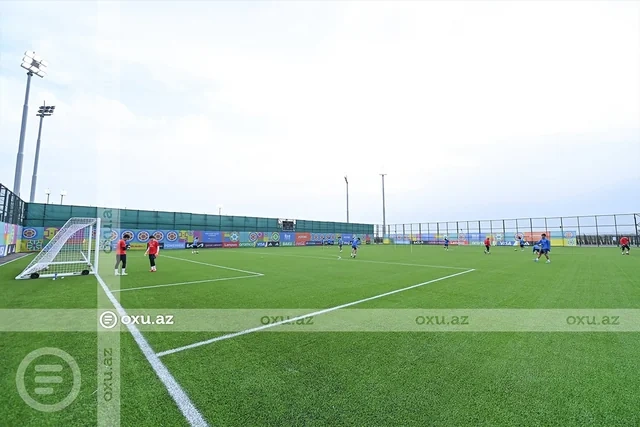 U-15 dünya çempionatı: Azərbaycan millisinin açıq məşqi keçirilib - Foto