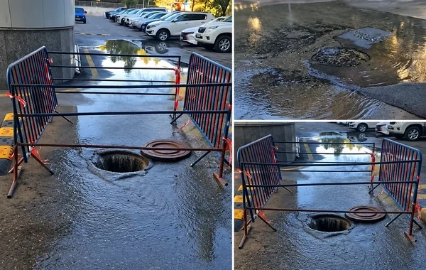 Bakının mərkəzində içməli su ilə bağlı problem aradan qaldırıldı - FOTO/VİDEO