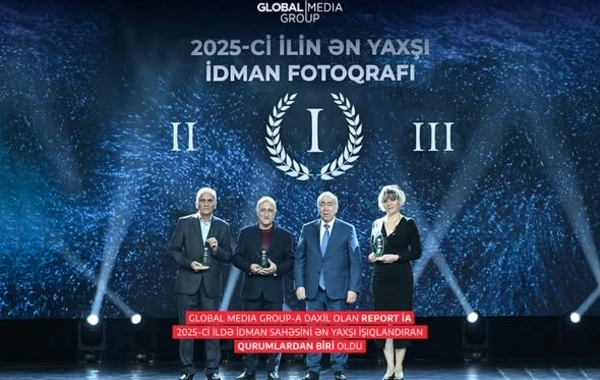 "Report" İnformasiya Agentliyi 2025-ci ildə idman sahəsini ən yaxşı işıqlandıran qurumlardan biri oldu