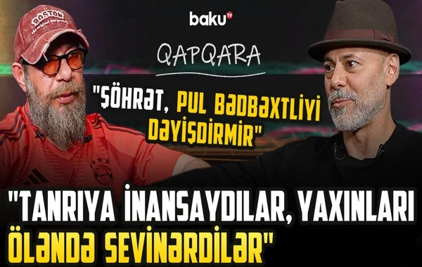Cavid Kurbanov: "Dindarlar axirətə inansaydılar, yaxınlarının ölümünə sevinərdilər" - VİDEO