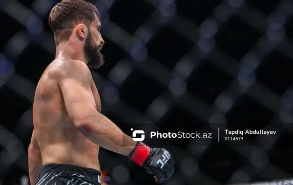 "UFC Fight Night Baku": Nazim Sadıxov ilk raundda nokaut oldu