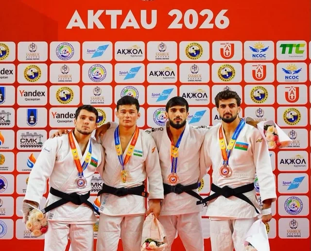 Azərbaycan cüdoçuları beynəlxalq turnirdə səkkiz medal qazandılar - Foto