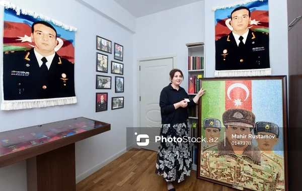 Ofelya Salmanova: "Polad Həşimovun ən böyük arzusu torpaqlarımızın azad edilməsi idi" - FOTO