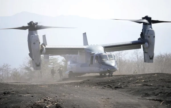 ABŞ-nin "Osprey" konvertoplanı Yaponiyada təcili eniş edib