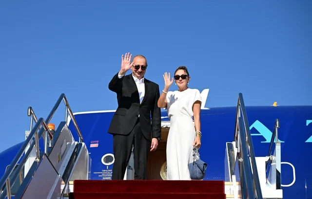 Prezident İlham Əliyevin Qırğızıstana dövlət səfəri başa çatıb - FOTO