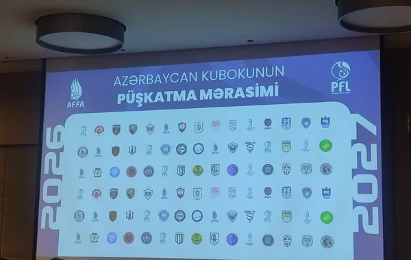 Azərbaycan Kubokunda 2026/27 mövsümünün püşkü atıldı - FOTO
