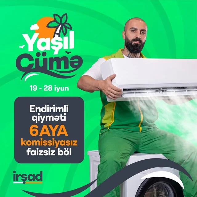 "İrşad"da yay mövsümünə özəl böyük "Yaşıl Cümə" kampaniyası start götürdü