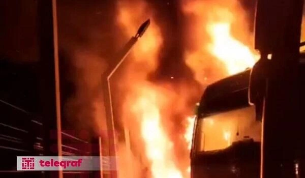 Binəqədidə yanğın: FHN qüvvələri əraziyə cəlb edildi - Video