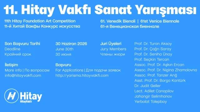11-ci "Hitay Vəqfi" İncəsənət Müsabiqəsi bütün Türk Dünyası ölkələri üçün açıq elan edilir