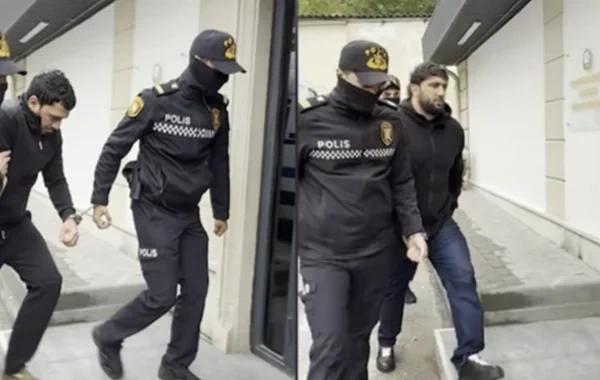 Deputat Arzuxan Əlizadənin qətldə şübhəli bilinən oğlu Əhməd məhkəməyə gətirildi - Video