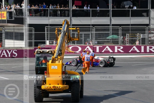 "Formula-2" üzrə Azərbaycan Qran-prisində qaliblər mükafatlandırıldılar - FOTO