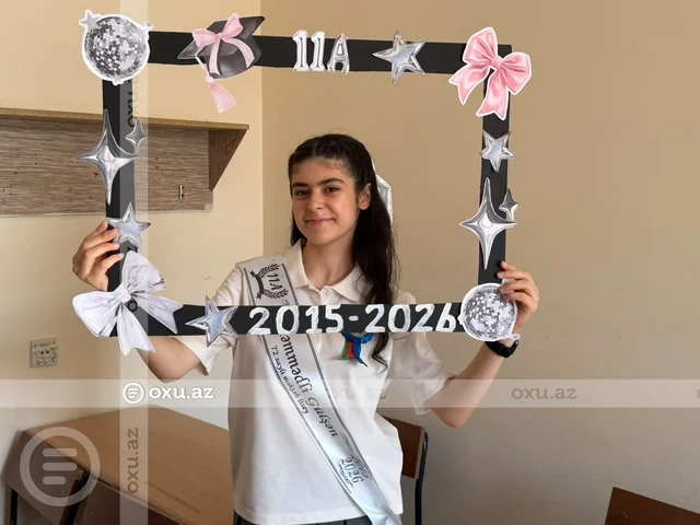 Ən gənc tələbənin uğur hekayəsi: "Ancaq dərs oxumaqla iş yekunlaşmır" - FOTO