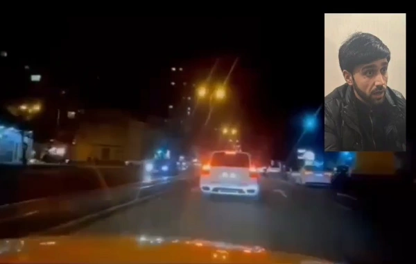 Yasamalda "Porsche" ilə avtoxuliqanlıq edən sürücü həbs edilib