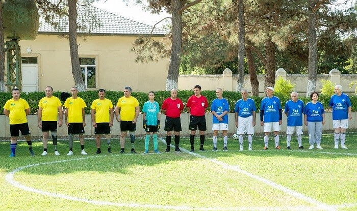Ahıllarla müharibə əlilləri arasında futbol yarışı keçirildi