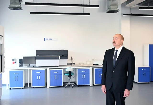 Prezident İlham Əliyev "SABAH.city" innovasiya şəhərciyinin birinci mərhələsinin açılışında iştirak edib