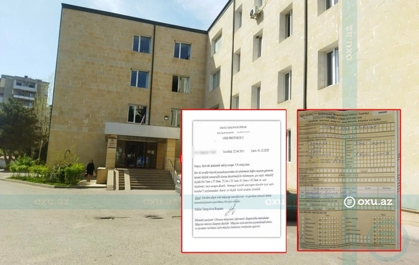 Anaya uşağın sağlam, ataya isə xəstə olduğu barədə arayışlar verilib - Poliklinikaya CİDDİ İTTİHAM