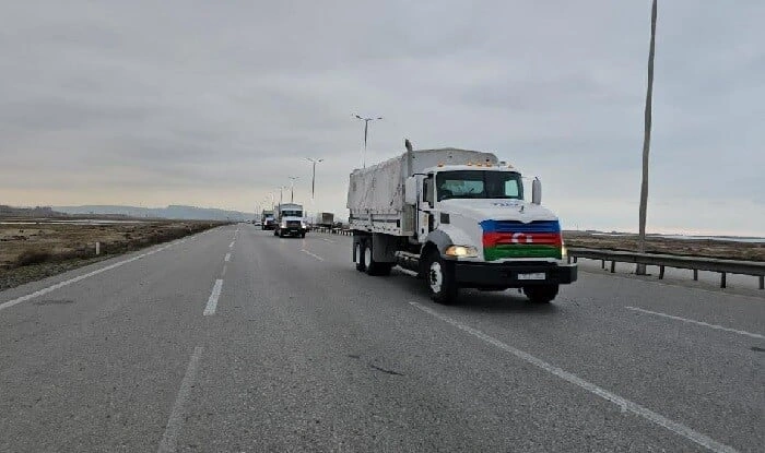 Prezidentin tapşırığı: İrana humanitar yardım yola salınır - Foto