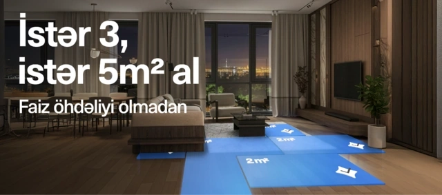 "Kristal"dan aylıq ödənişsiz ev sahibi olmaq imkanı