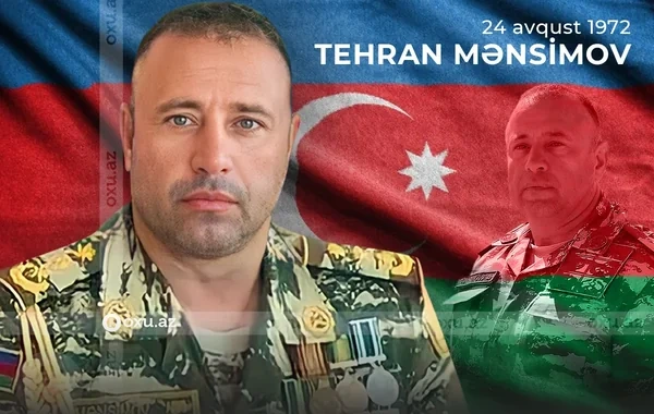 Tehran Mənsimovun doğum günüdür