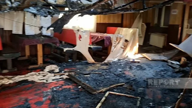 Rusiyanın Kiyevə hücumu nəticəsində azərbaycanlıya məxsus restoran dağılıb - FOTO