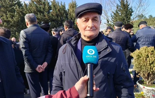 Şəhid Rafiq Hüseynovun dayısı: "Oğlunun məzarını görmək bacıma qismət olmadı"
