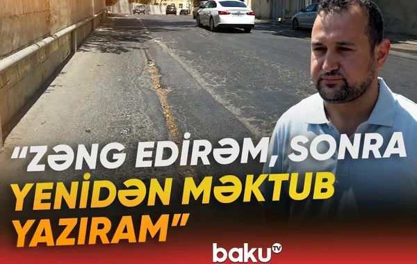 Sabunçu sakinlərinin illərdir həll edilməyən YOL PROBLEMİ - VİDEO