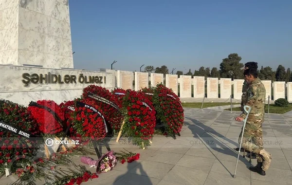 27 Sentyabr - Anım Günü ilə əlaqədar Hərbi Memorial Məzarlıq ziyarət edilir