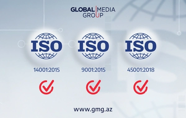 "Global Media Group"un tərkibindəki şirkətlərin beynəlxalq idarəetmə standartlarına uyğunluğu növbəti dəfə təsdiqlənib