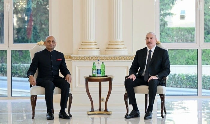 İlham Əliyev iki səfiri qəbul etdi - Foto