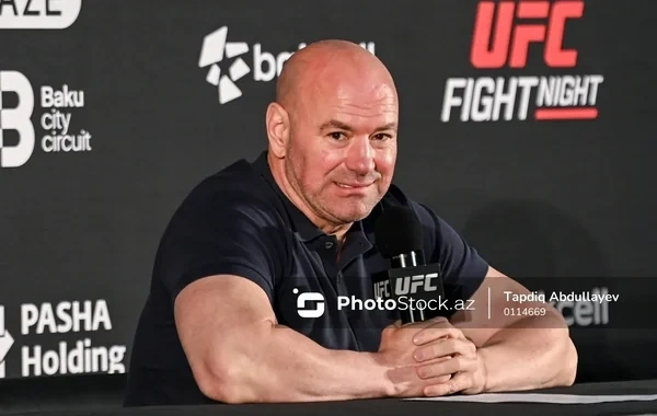 Atışma zamanı Trampın yanında oturan UFC rəhbəri: "Hadisənin hər dəqiqəsindən həzz alırdım"