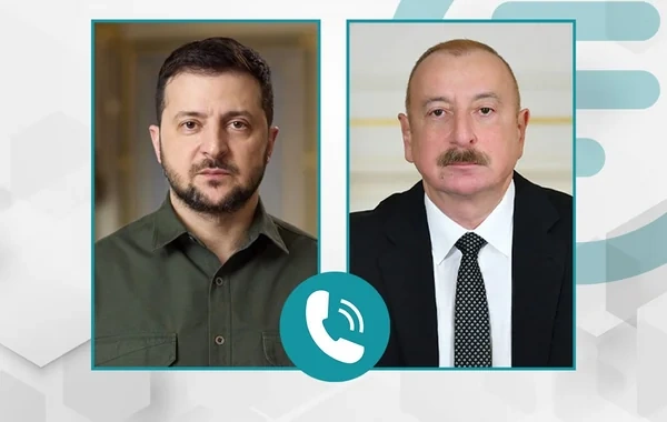 Volodimir Zelenski İlham Əliyevə zəng edib