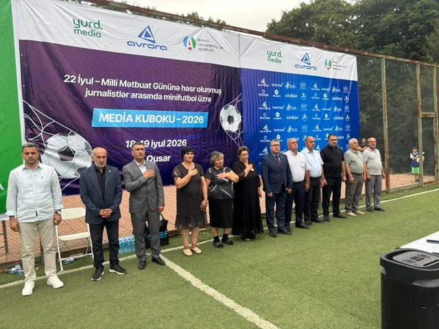 Qusarda "Media Kuboku - 2026" minifutbol turniri start götürüb