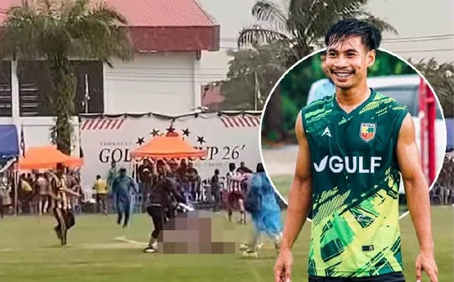 Tailandda futbol matçı zamanı FACİƏ: Ölən və xəsarət alanlar var - ANBAAN GÖRÜNTÜLƏR