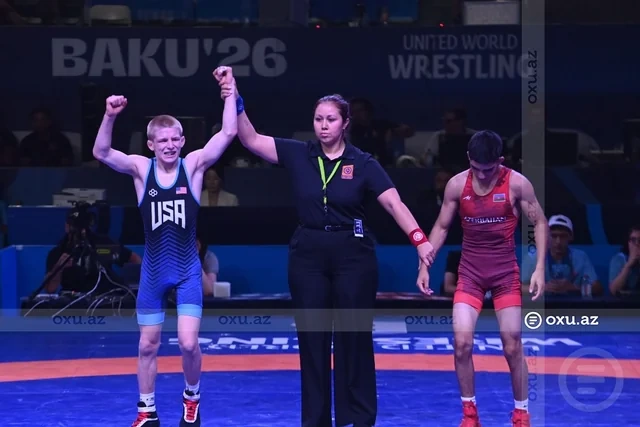Azərbaycan güləşçiləri dünya çempionatında üç medal qazandılar - FOTO
