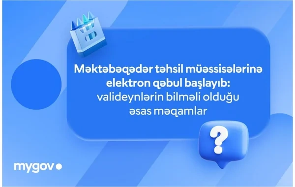 Məktəbəqədər təhsil müəssisələrinə elektron qəbul başlayıb: Valideynlərin bilməli olduğu əsas məqamlar