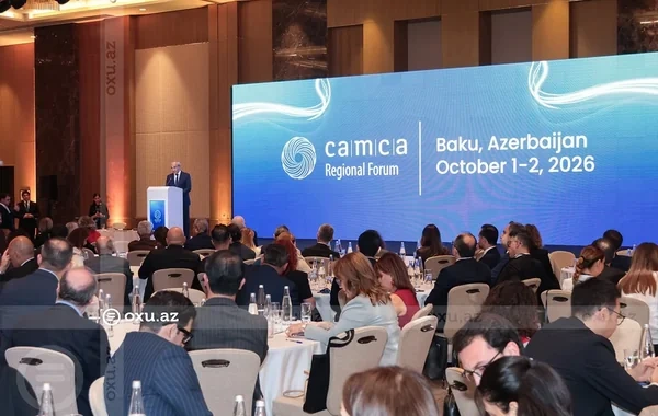 Bakıda CAMCA Regional Forumu başa çatdı