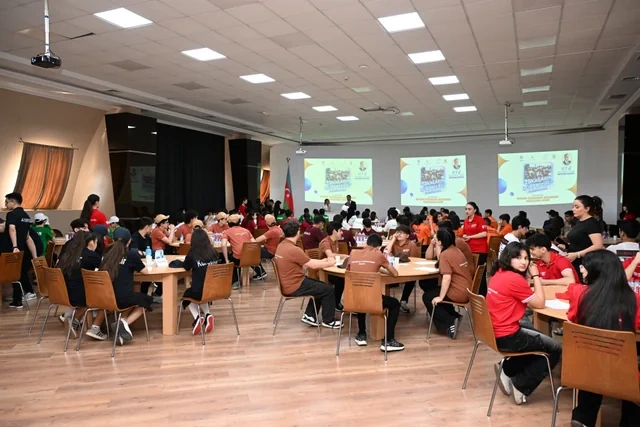 "Zəkaların mübarizəsi II" olimpiadasının final mərhələsi keçirilib - FOTO
